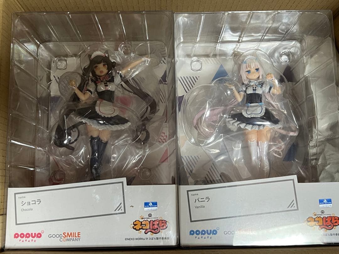 POP UP PARADE ネコぱら バニラ　ショコラ　フィギュア　2体セット