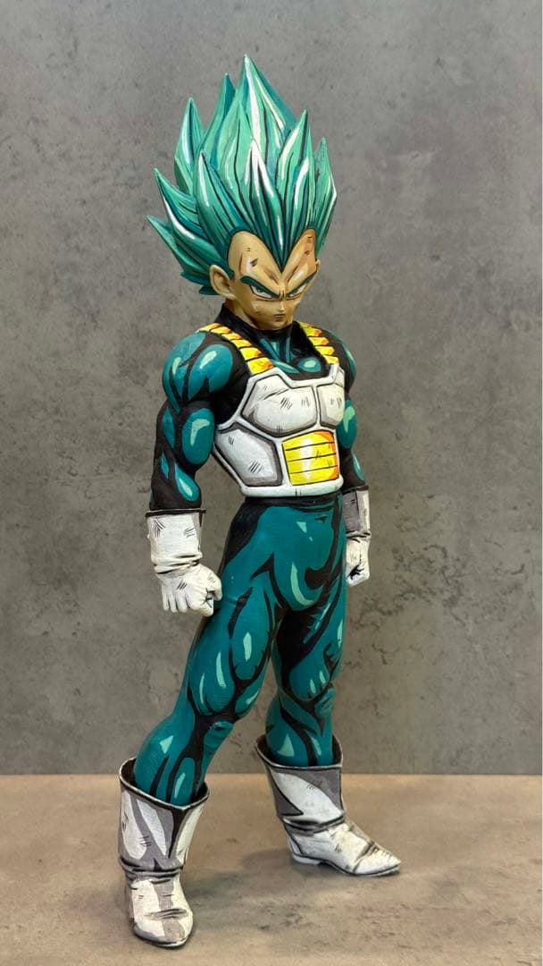 ドラゴンボールベジータ と孫悟空フィギュア 2体セット緑