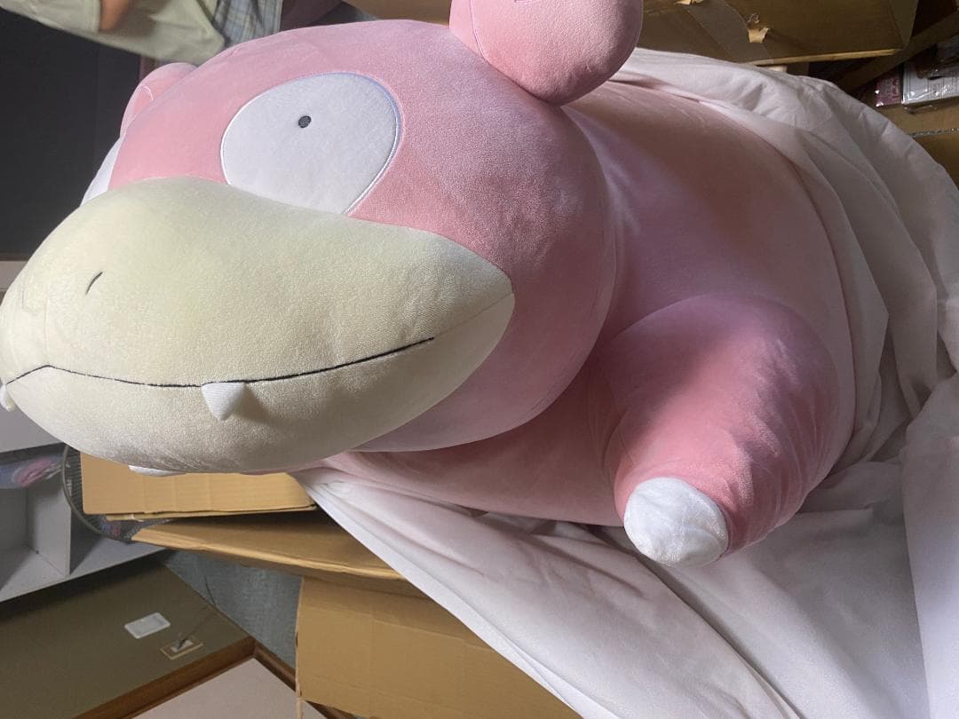 お値下げ中 タグ有　 等身大ヤドン ぬいぐるみ ポケットモンスター