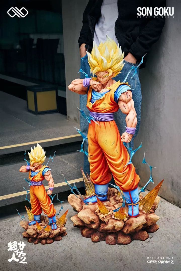 孫悟空スーパーサイヤ人2　フィギュア　ドラゴンボール　ガレージキット