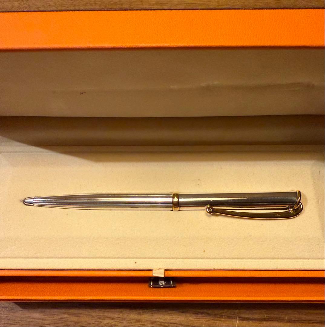 hermes Allegro アレグロ シルバー シャープペンシル ボールペン
