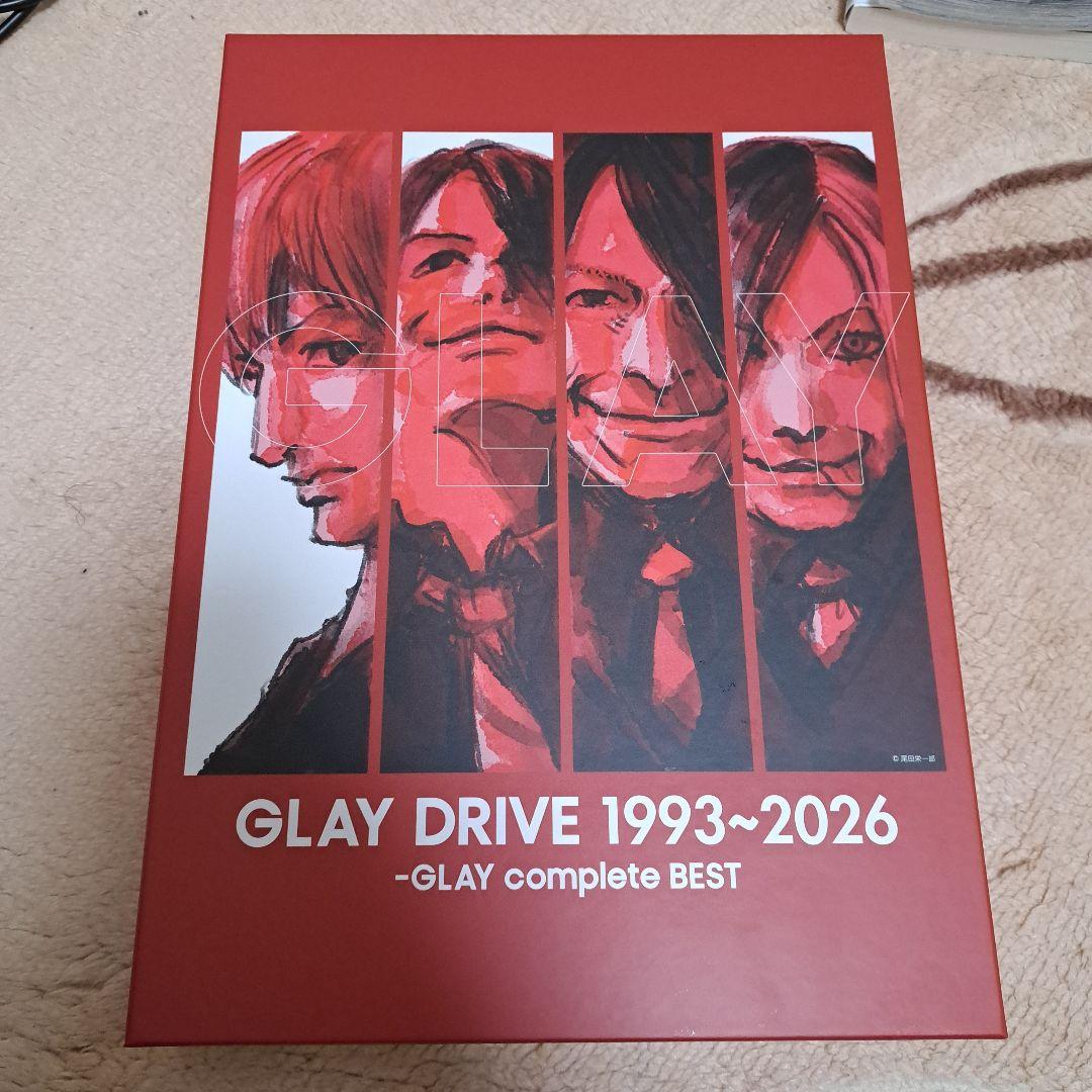 GLAYベストアルバム『DRIVE 』G-DIRECT限定盤 CDプレイヤー