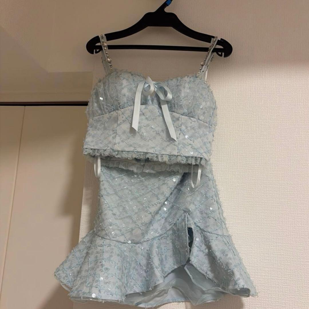 即日発送 ROBE de FLEURS れみれみの限定セットアップドレス