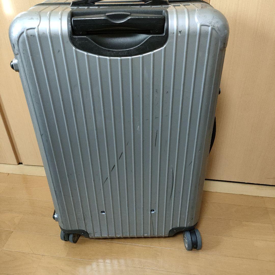 リモワ　サルサ　82L 　シルバー　4輪 グレー　スーツケース　TSA 大容量