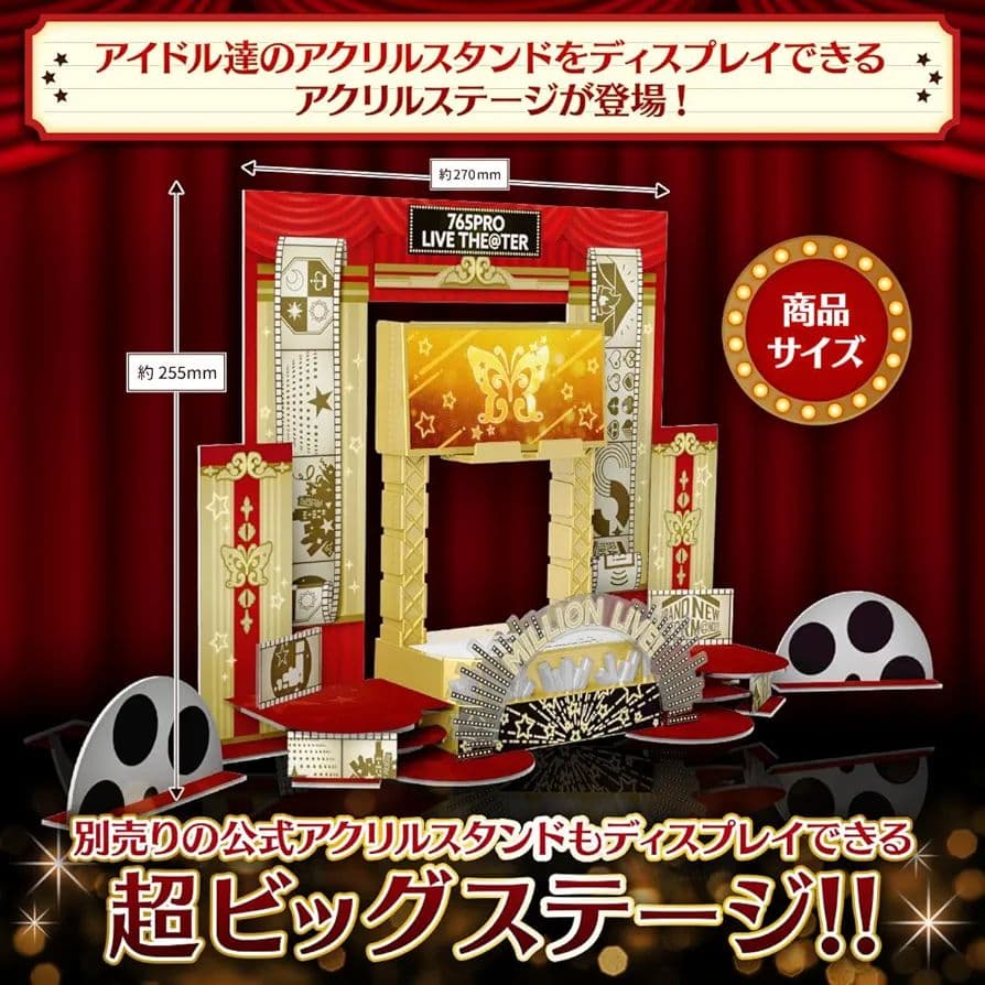 アイドルマスター ミリオンライブ！ Act-4 ライトアップ アクリルステージ