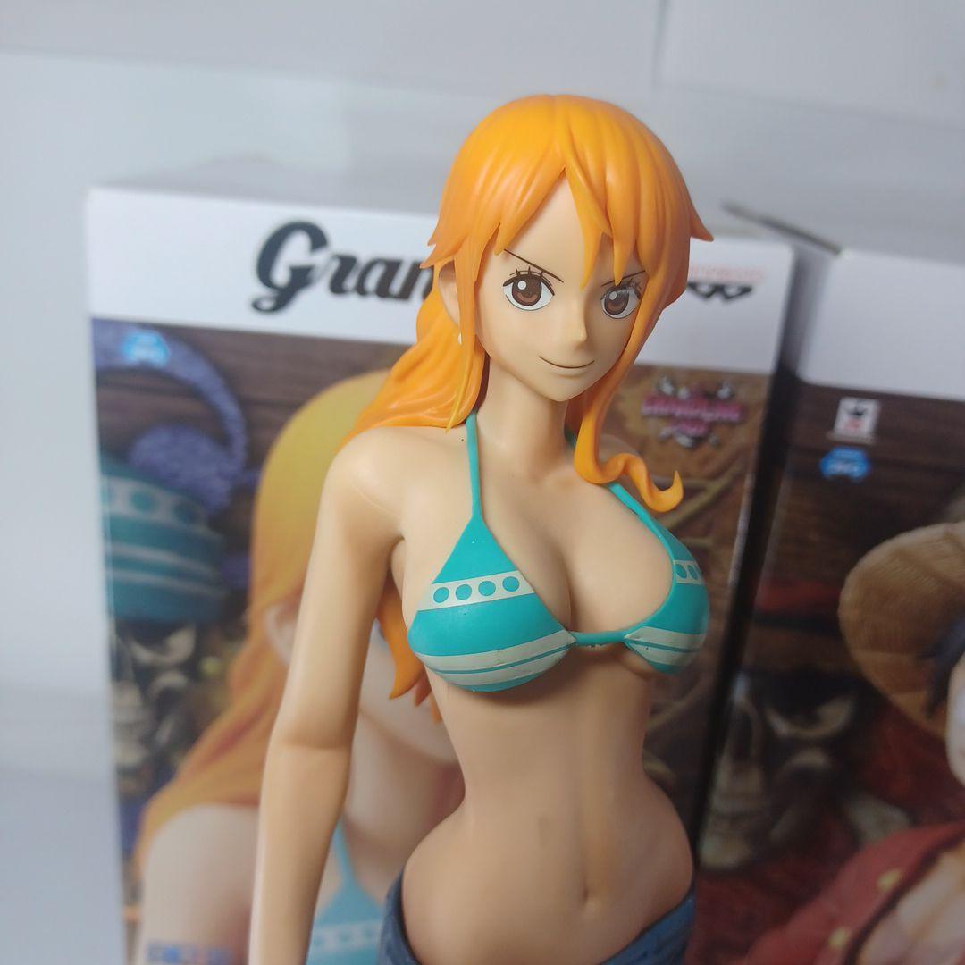 ワンピース グランディスタ　Grandista フィギュア　ルフィ　ナミ