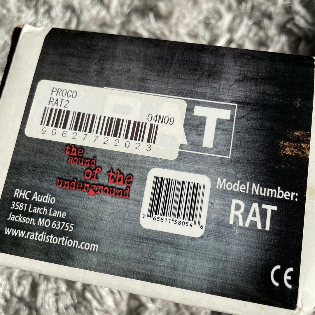 RAT ディストーションペダル