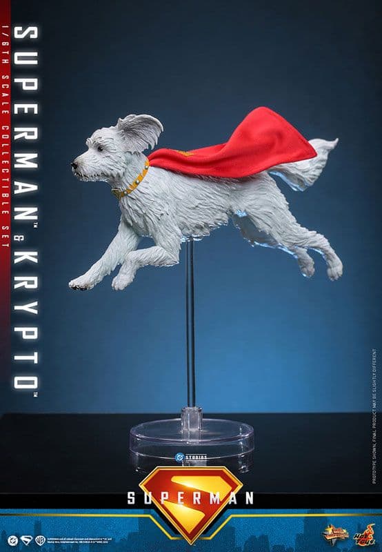 【ムービー・マスターピース】1/6 スーパーマン＆クリプト【ホットトイズ】