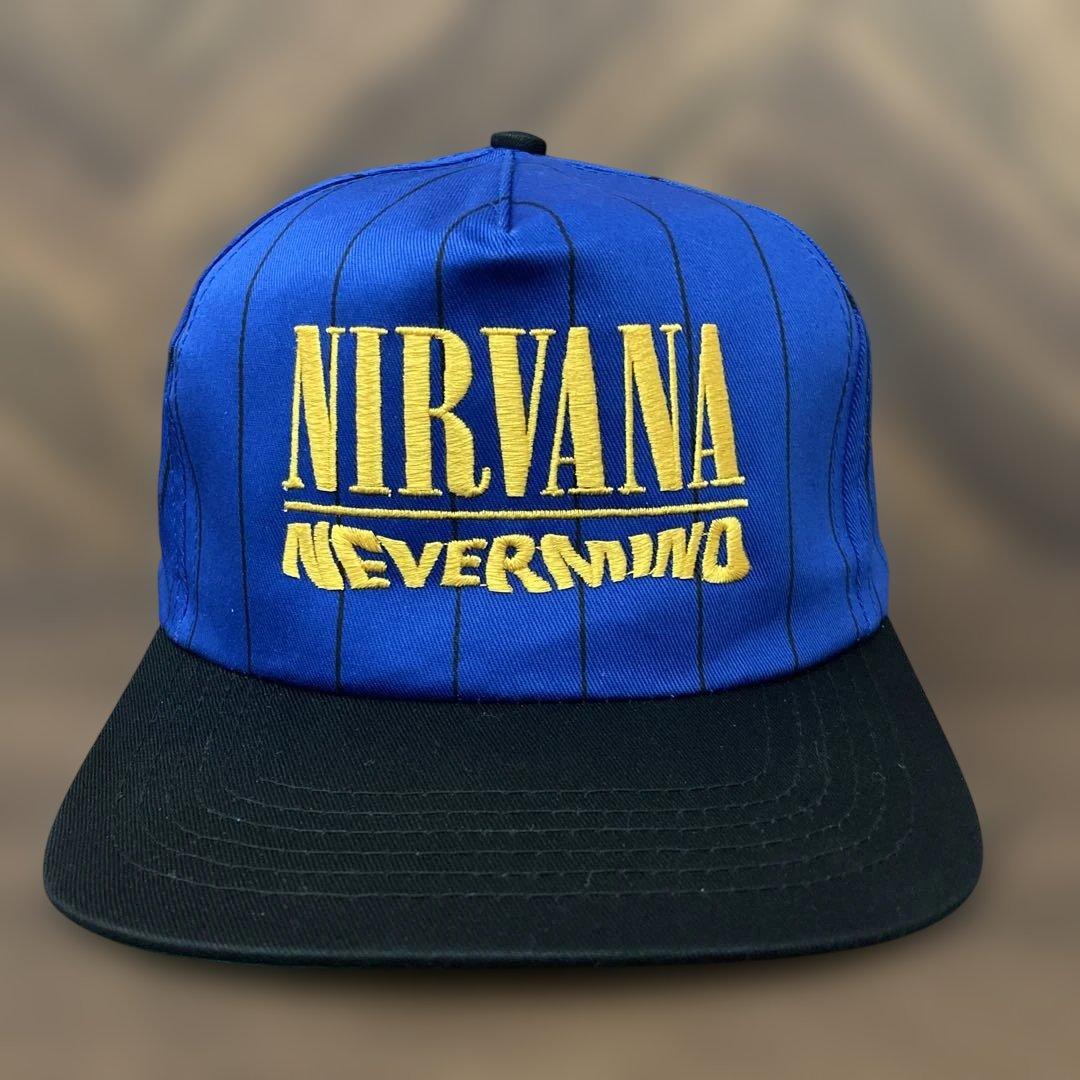 希少　レア　Nirvana never mind キャップ