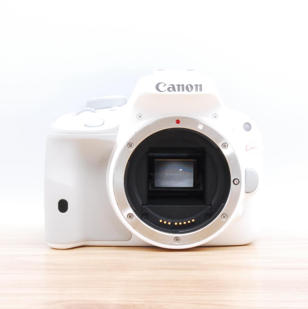 ⭐️スマホ転送OK⭐️人気ホワイト！Canon EOS Kiss X7 ダブルレンズ