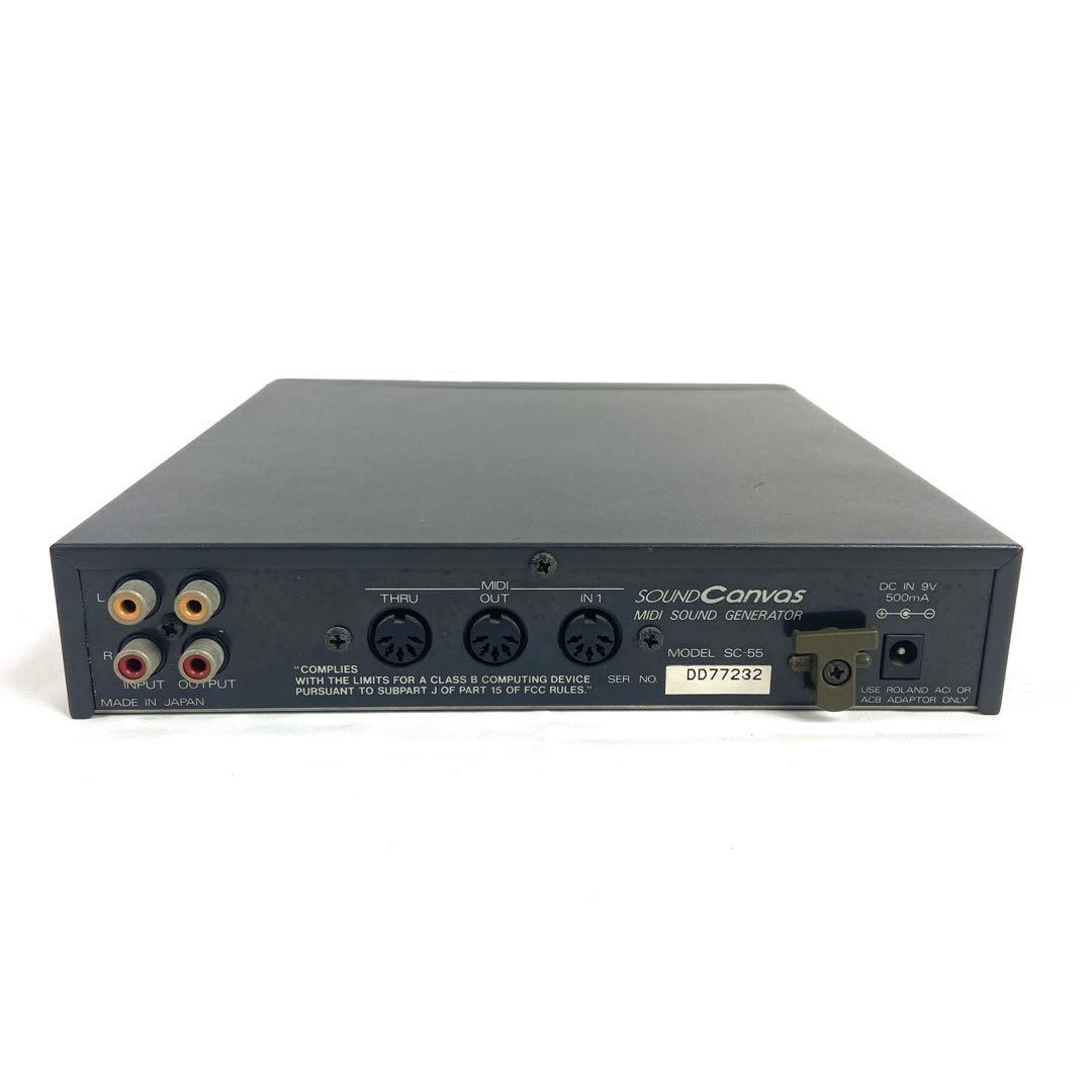 Roland ローランド SC-55 MIDI サウンド ジェネレーター 動作品