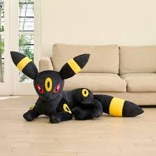ぬいぐるみ 等身大ブラッキー 寝そべり ポケモンセンターオンライン