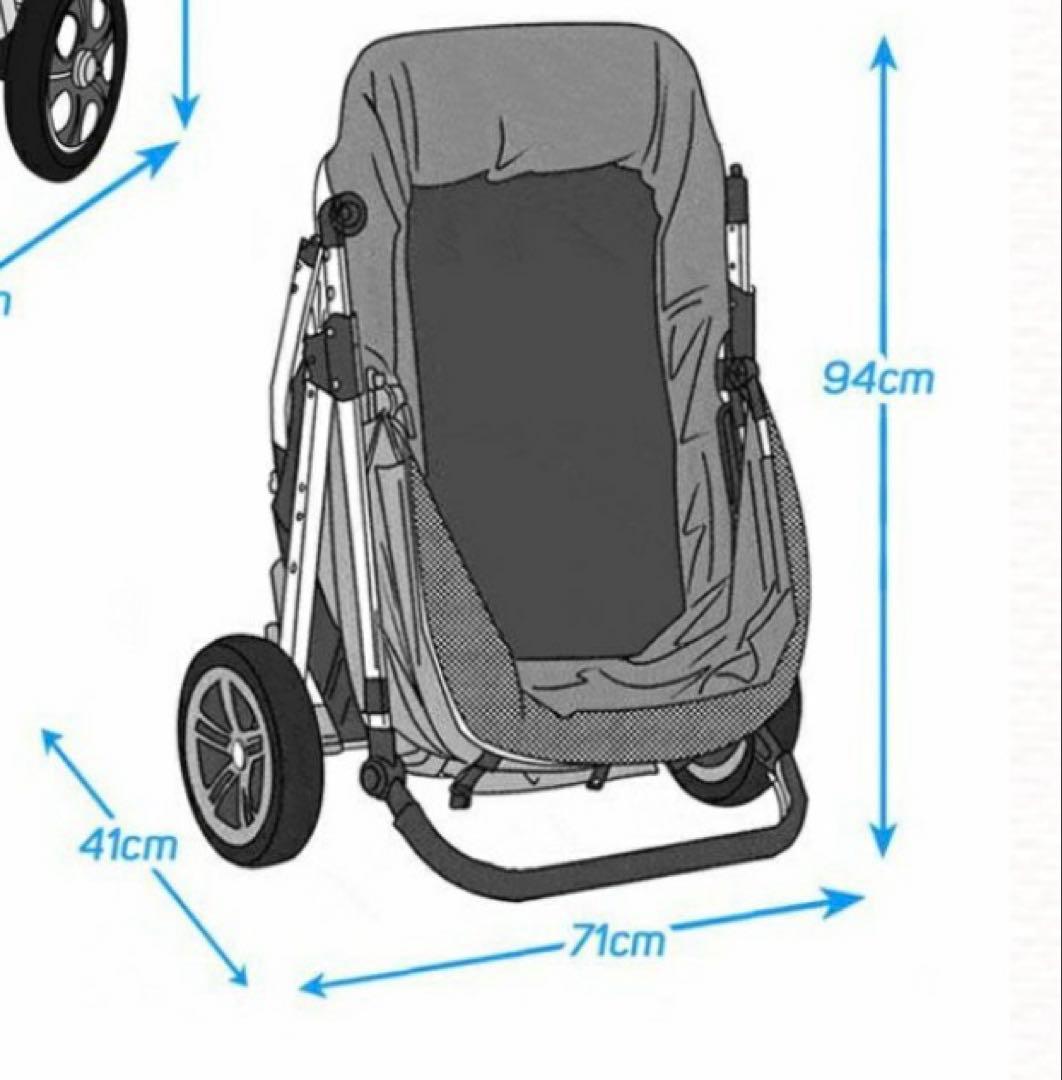オールワンプレミアム 大型ペットカート 45kg 大・中型犬 多頭 シニア犬