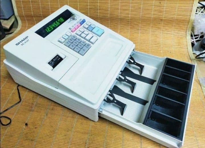 シャープレジスター　XE-A147　PC連携売上管理フル設定無料　742222