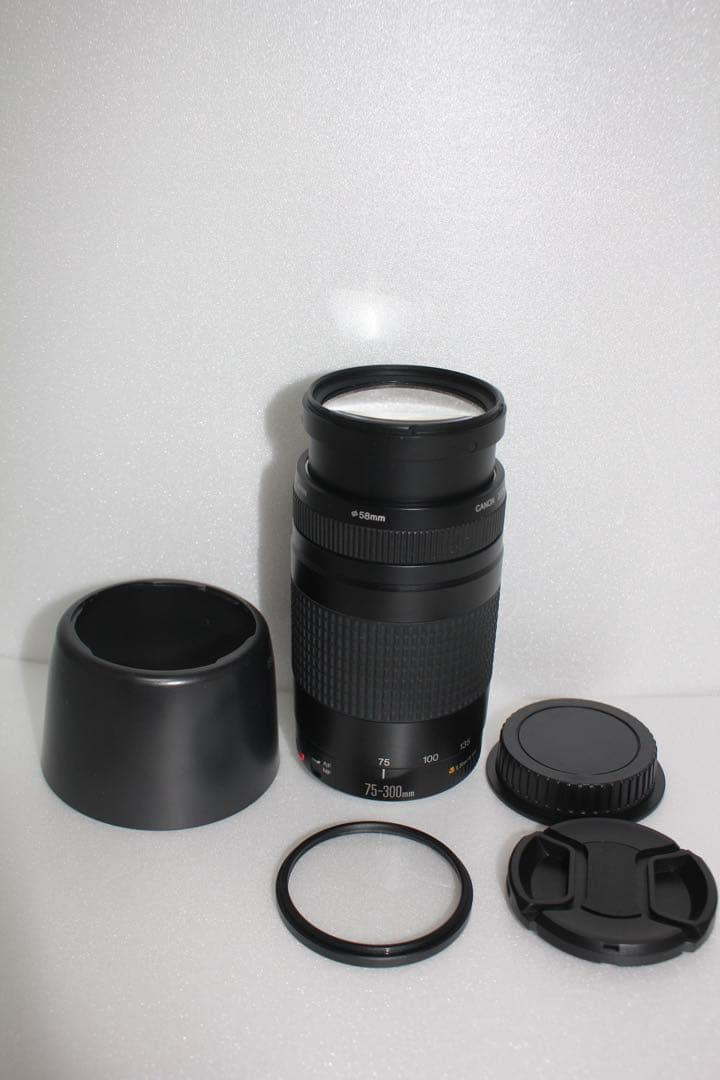 美品☆デジタル一眼レフカメラ☆Canon EF75-300㎜　II☆