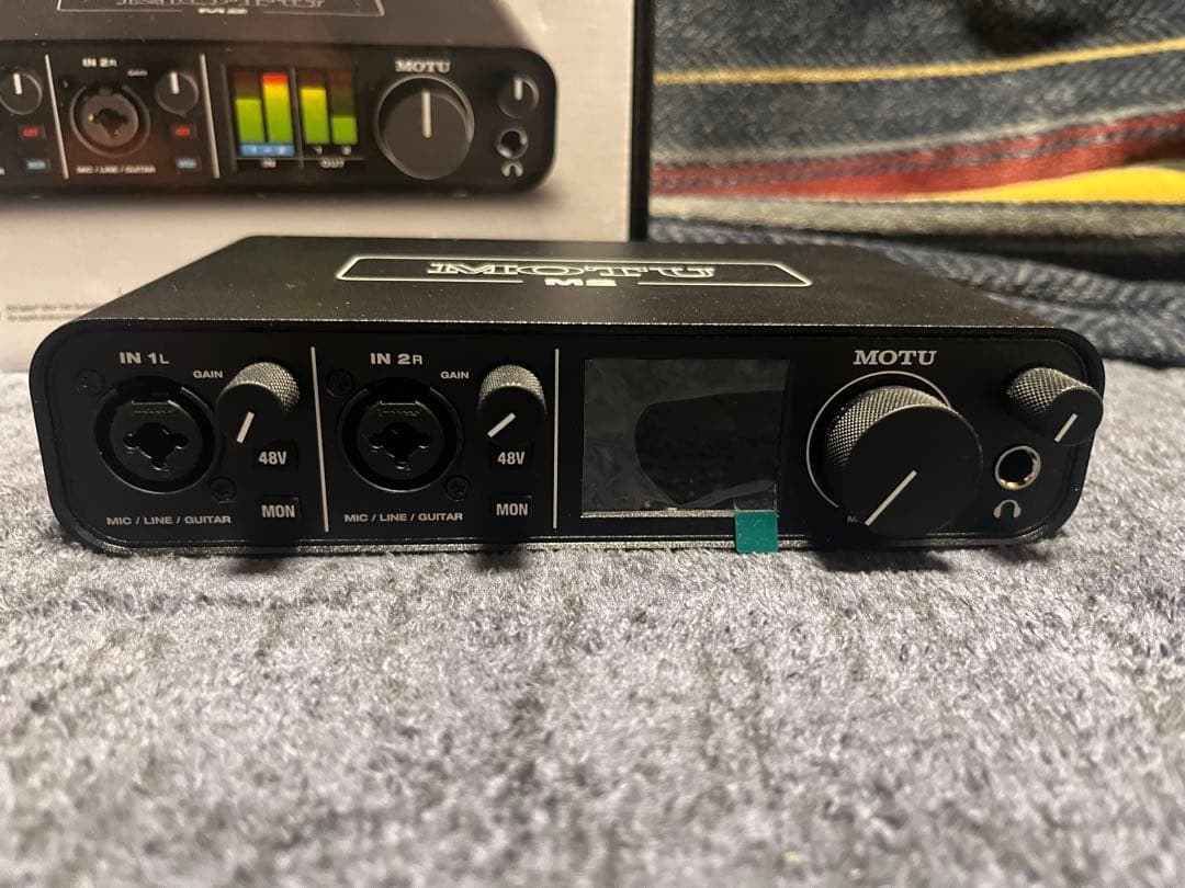MOTU M2 オーディオインターフェイス　USB-C