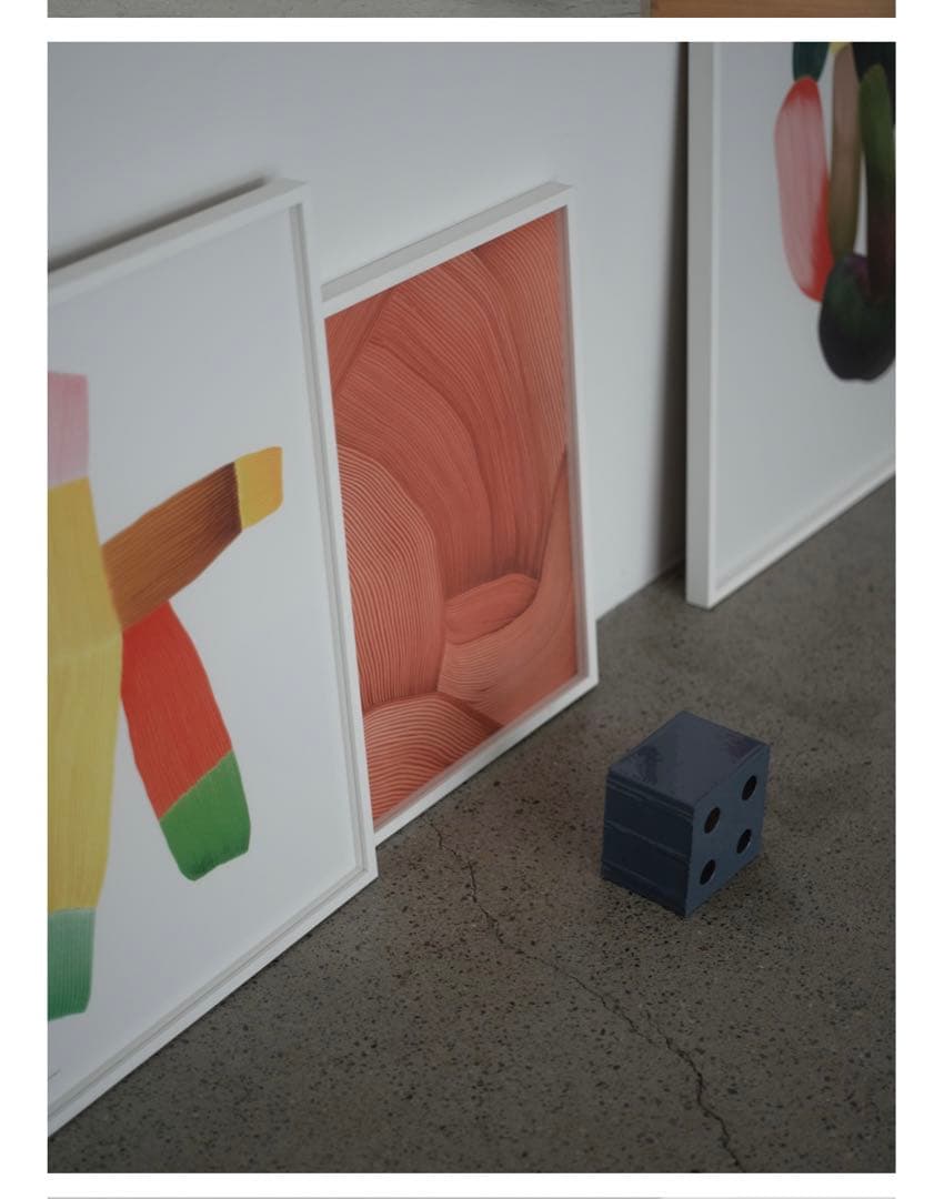 Ronan Bouroullec DRAWING Poster #12 額縁付き