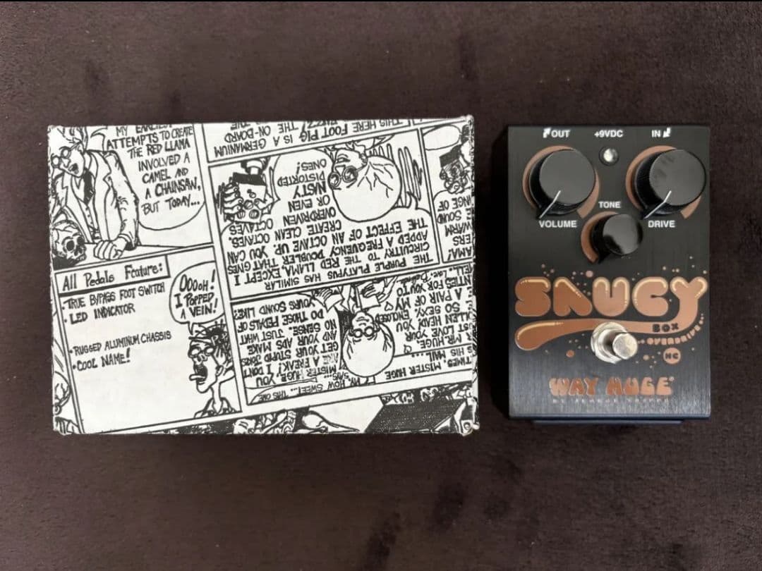 ギター Way huge Saucy box HC