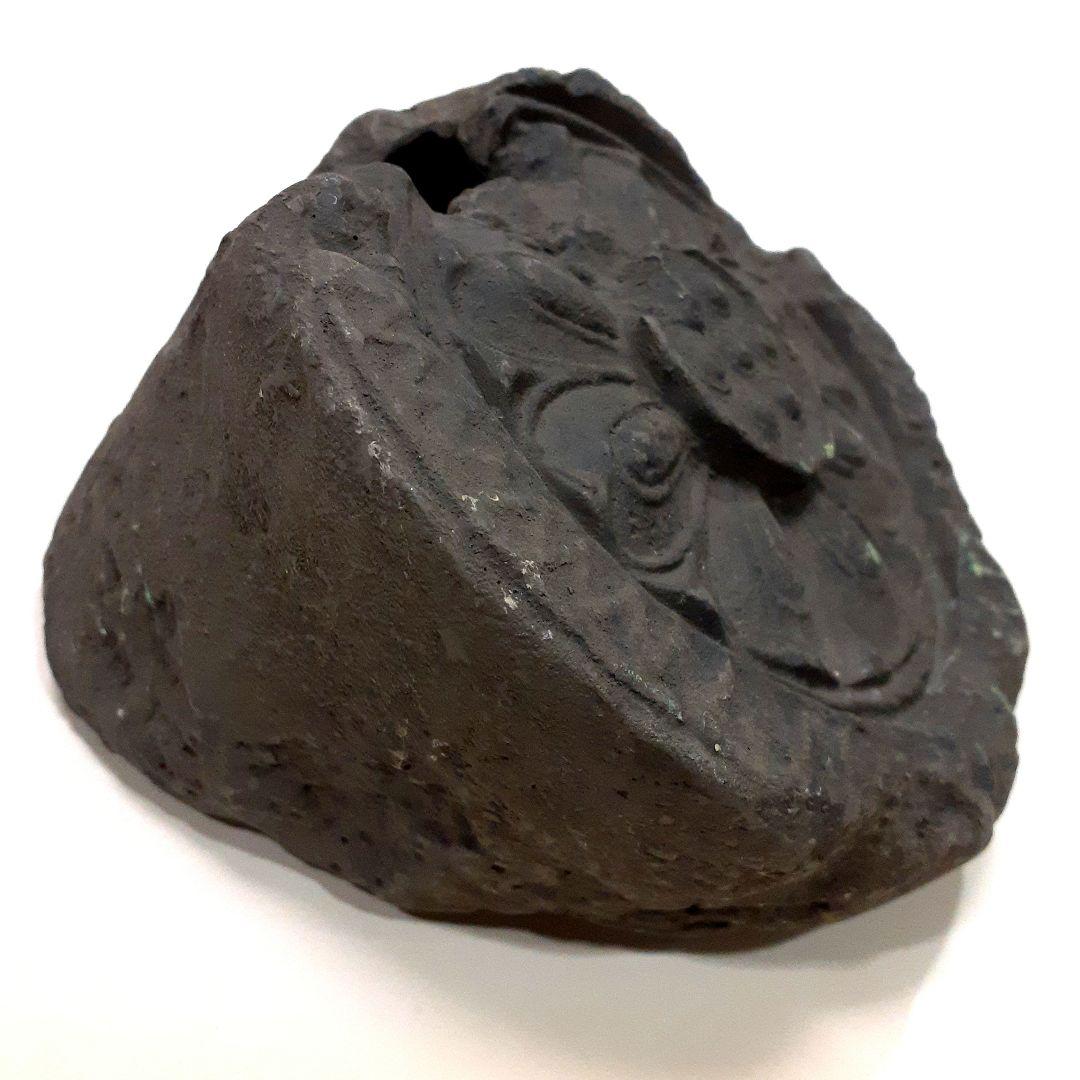古代瓦花器　3点