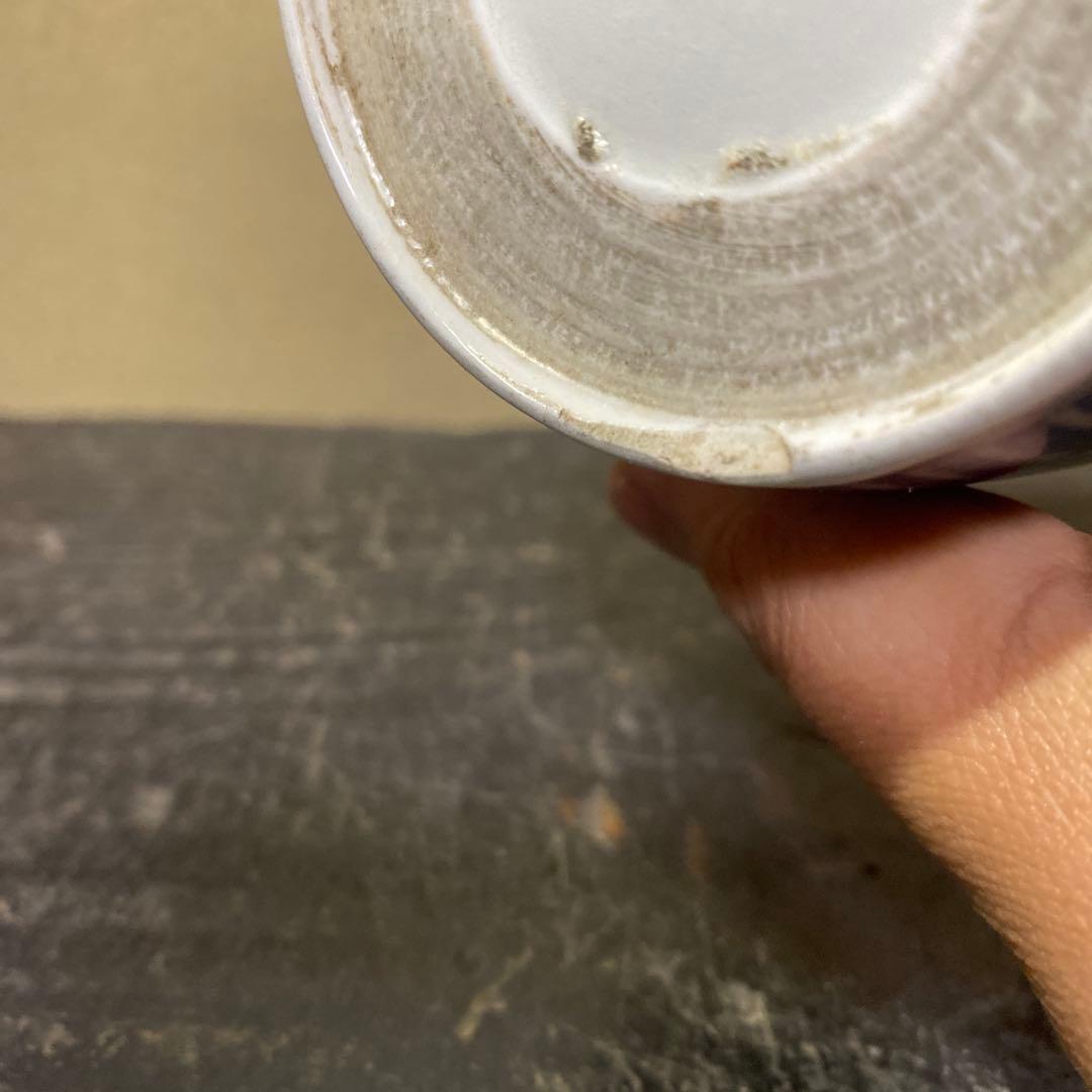 市松文蕎麦猪口