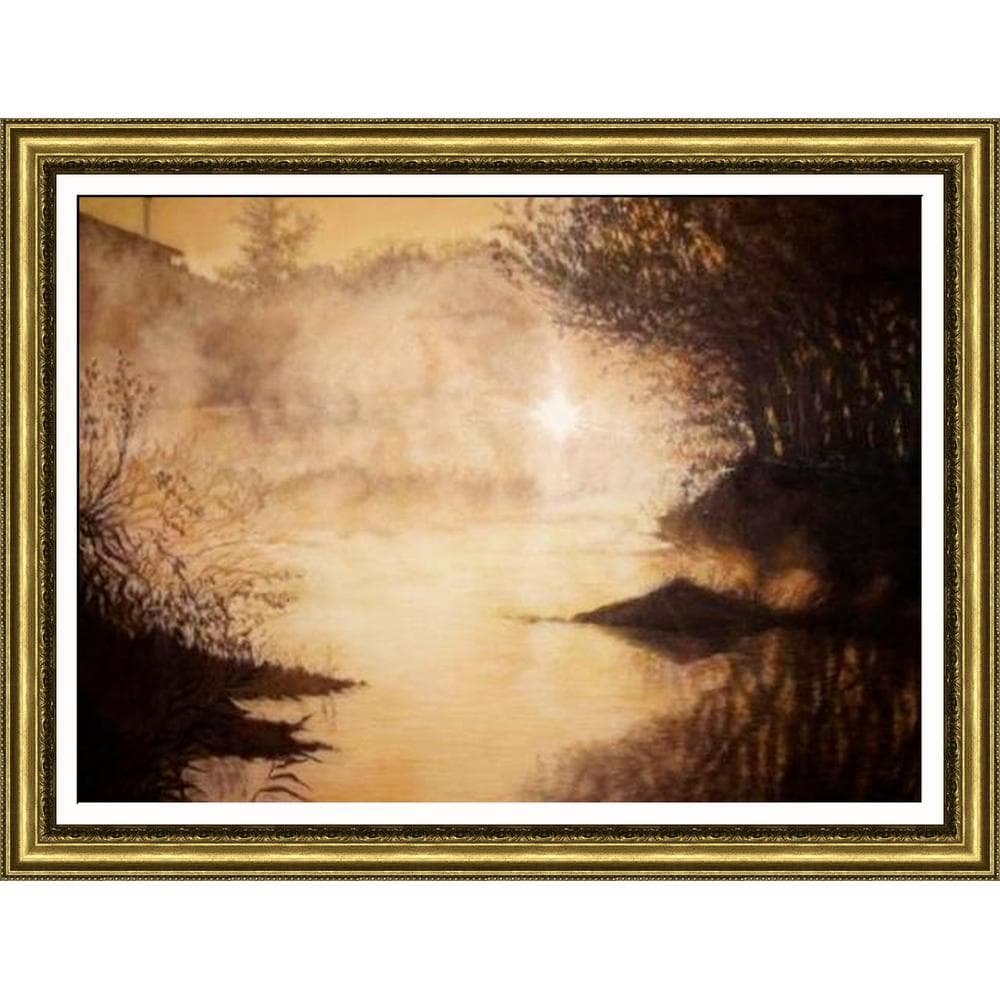 朝靄 91cm×122cm