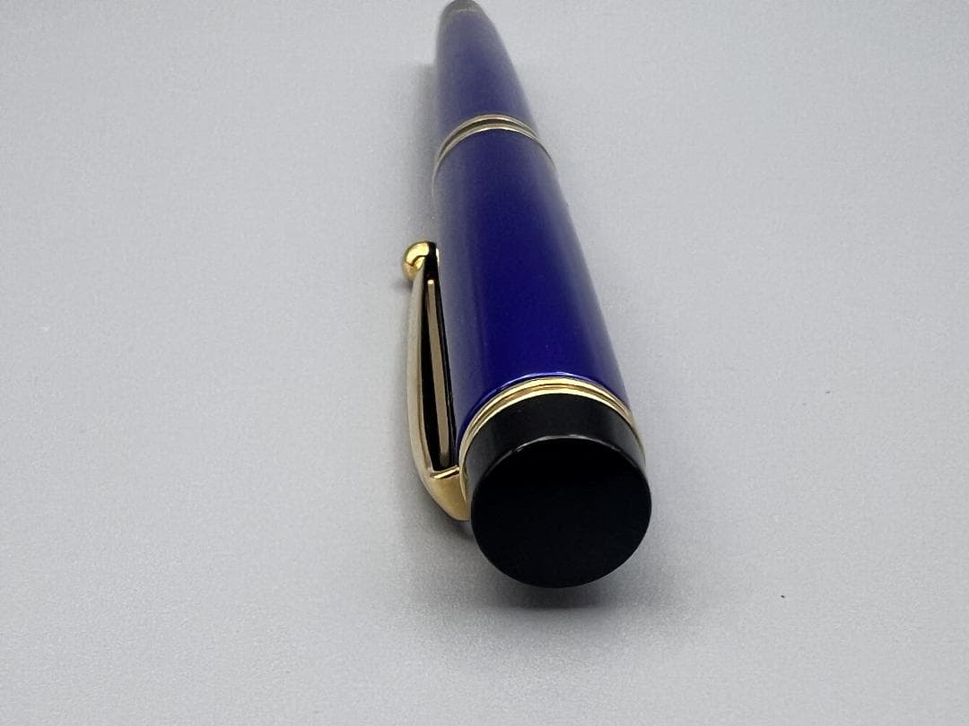 PILOT パイロット 万年筆 カスタム ブルーマーブル F ペン先 14K