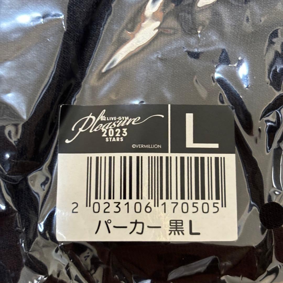 B'z STARS プルオーバーパーカー ブラック(L)
