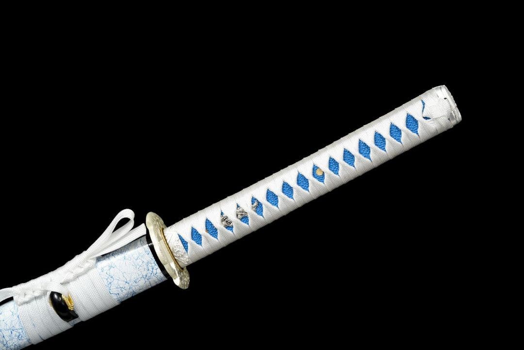 1037-武具 刀装具 日本刀　模造刀 居合刀 武士道 武蔵 鑑賞用 手鍛造打
