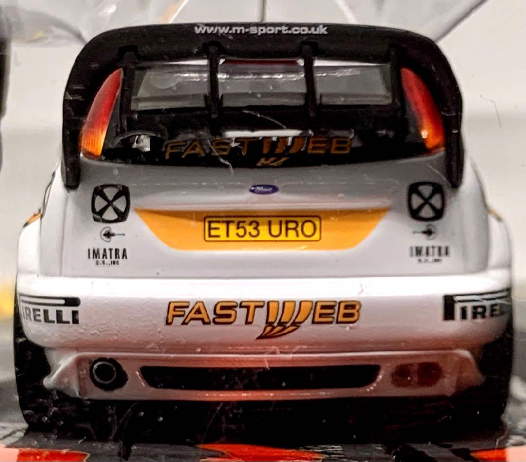 ミニチャンプス フォード フォーカス WRC バレンティーノ・ロッシ 2006