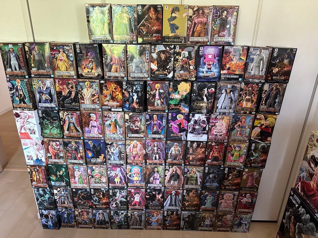 ワンピースフィギュア90体まとめ売り