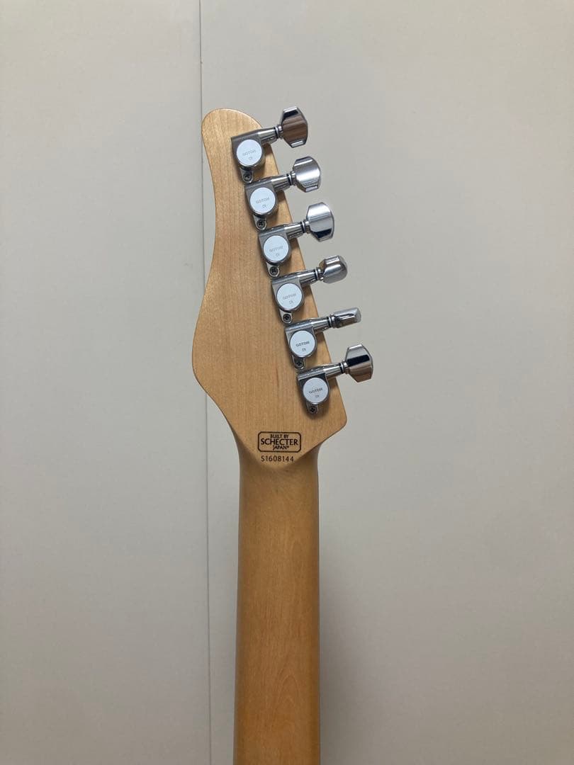 美品 SCHECTER sd-2-24 see-thru red