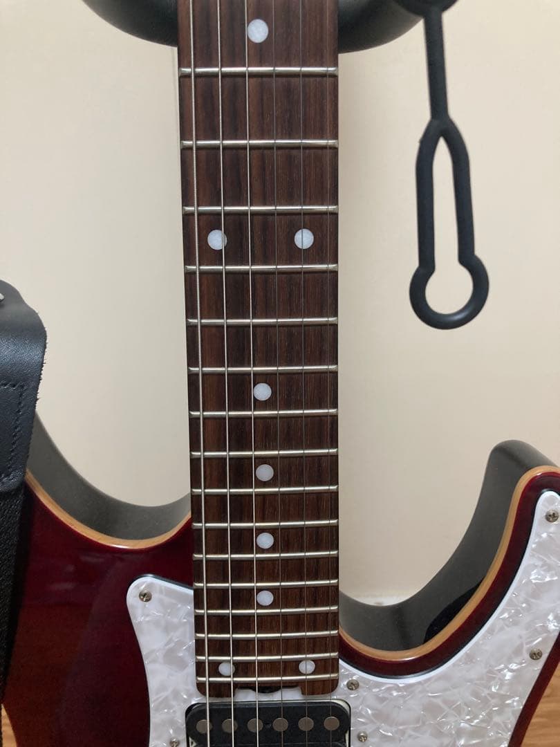 美品 SCHECTER sd-2-24 see-thru red