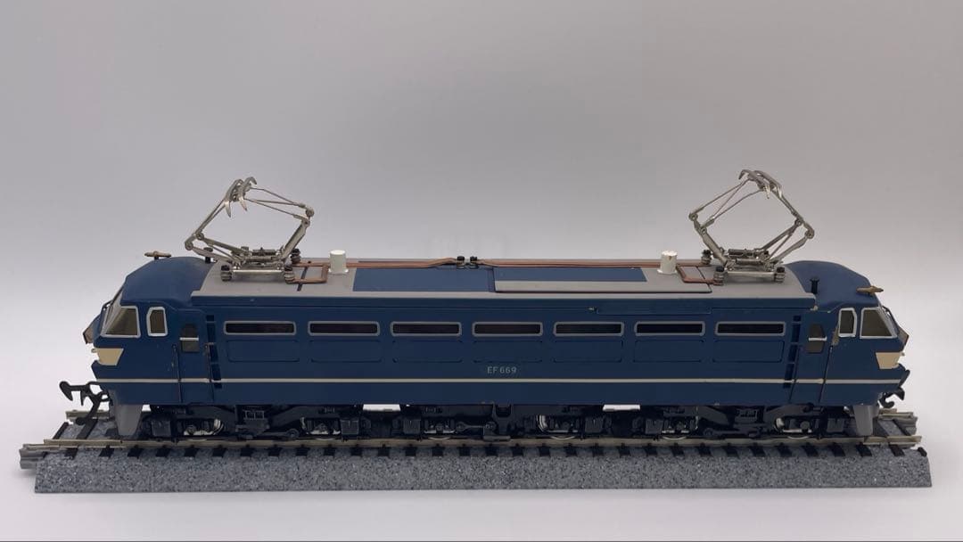 カツミ　EF66 HOゲージ 鉄道模型 青色 車両