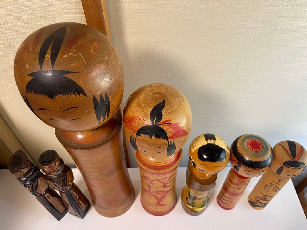 貴重！　伝統こけし　大中小　民芸品　多数　骨董　antique 京都