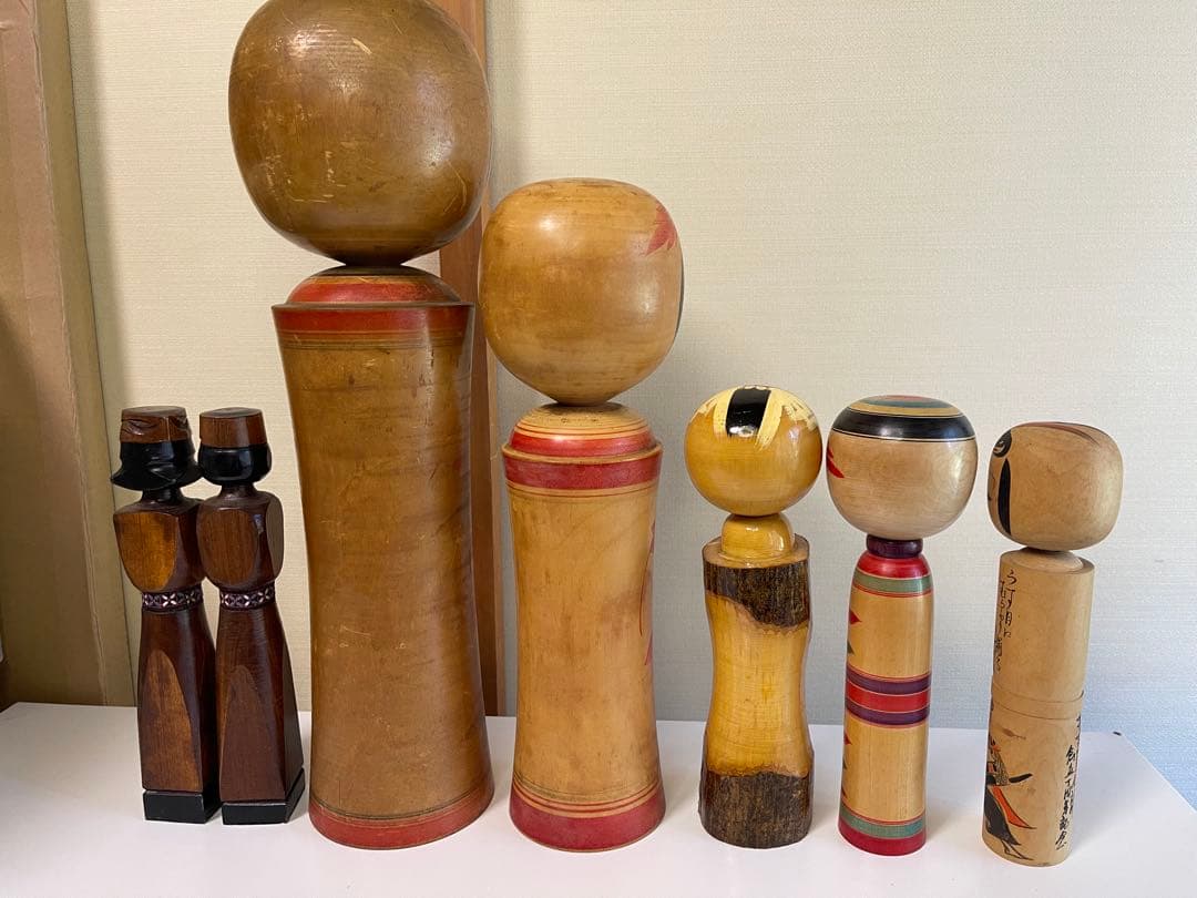 貴重！　伝統こけし　大中小　民芸品　多数　骨董　antique 京都