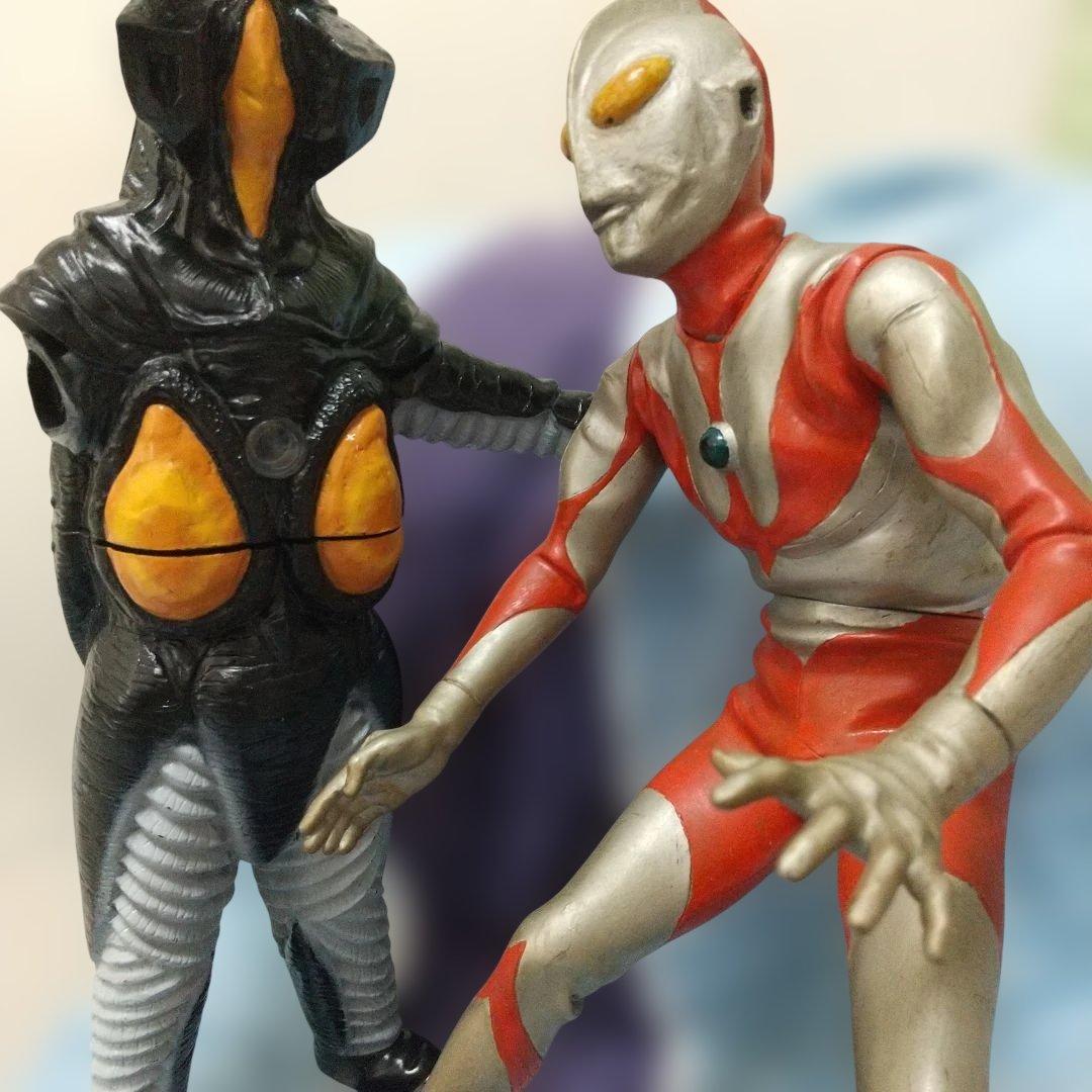 塗装すご！ビリケン商会 ウルトマン 初期 TypeA ガレキ／初代ゼットン 音付