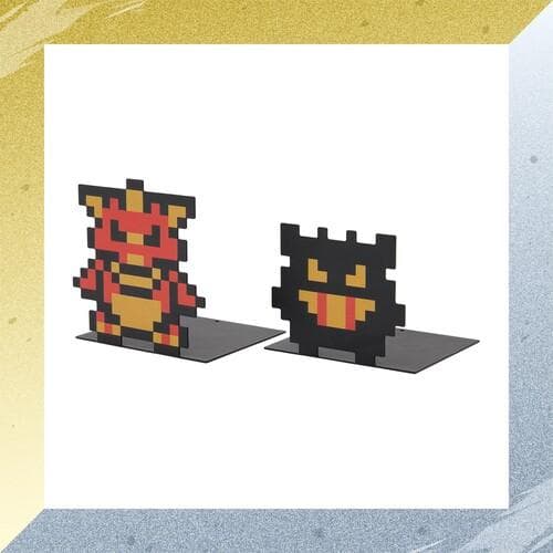 ブックエンド2個セット ゲームドット ピカチュウセット ゲンガーセット