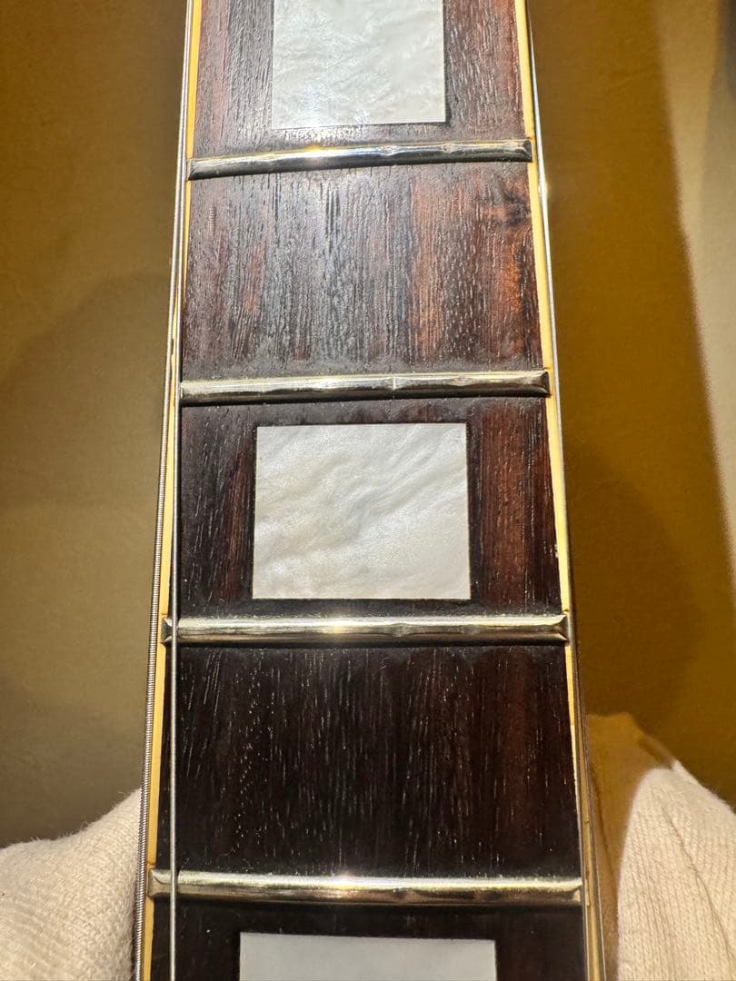 レスポール　カスタム　エレキギター ブラック 音出し確認済み samick