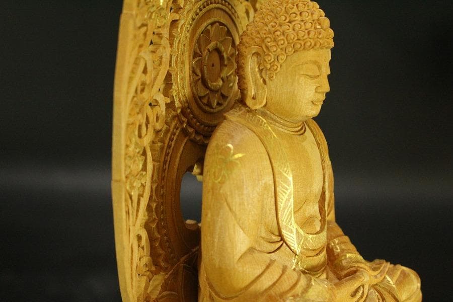 仏教美術 大日如来像 普賢菩薩 文殊菩薩 三体(ZE475)