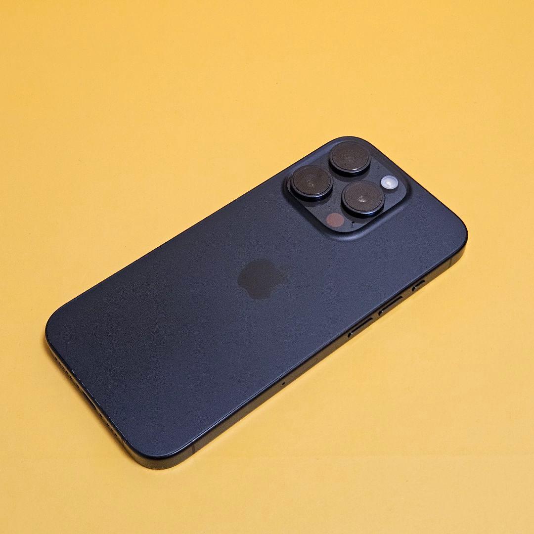 iPhone 15 Pro 128GB バ100%｜24時間以内発送!#580