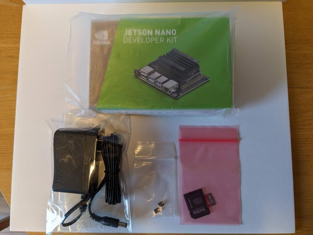 【新品・未開封】Jetson Nano 4GB B01 （ACアダプタ・SD付）