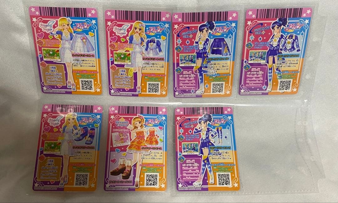 アイカツ 2015 1弾フルコンプ　オデットスワン　スノープリンセス