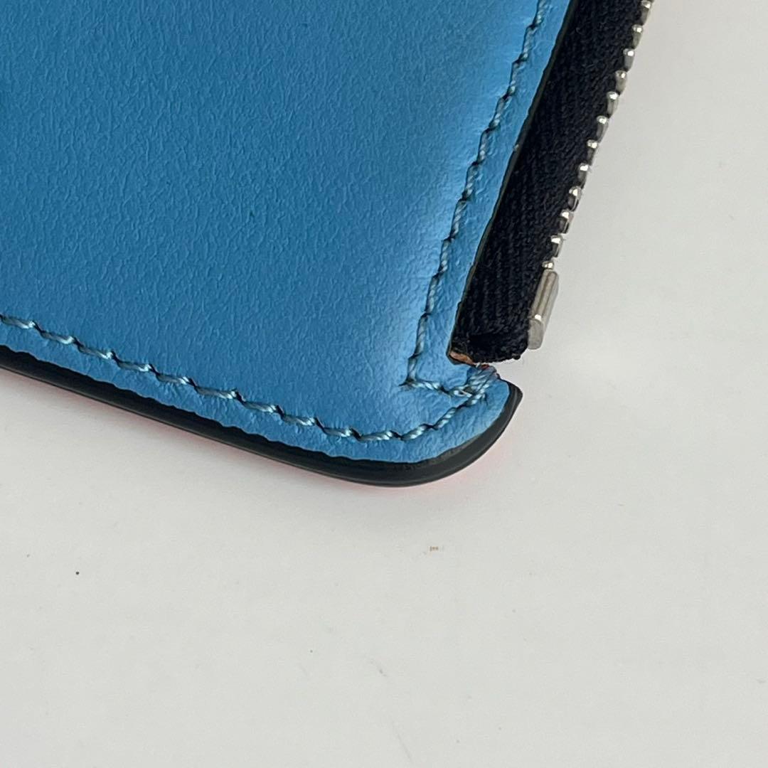 未使用級✨　MARNI ケース　ネックポーチ　ポーチ　バイカラー　レザー