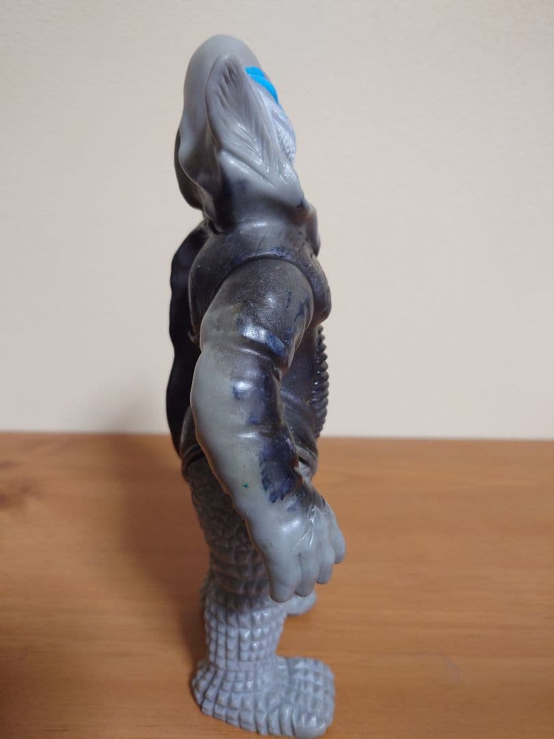 【当時もの】マルサン移行期　ソフビ　メフィラス星人　初代ウルトラマン