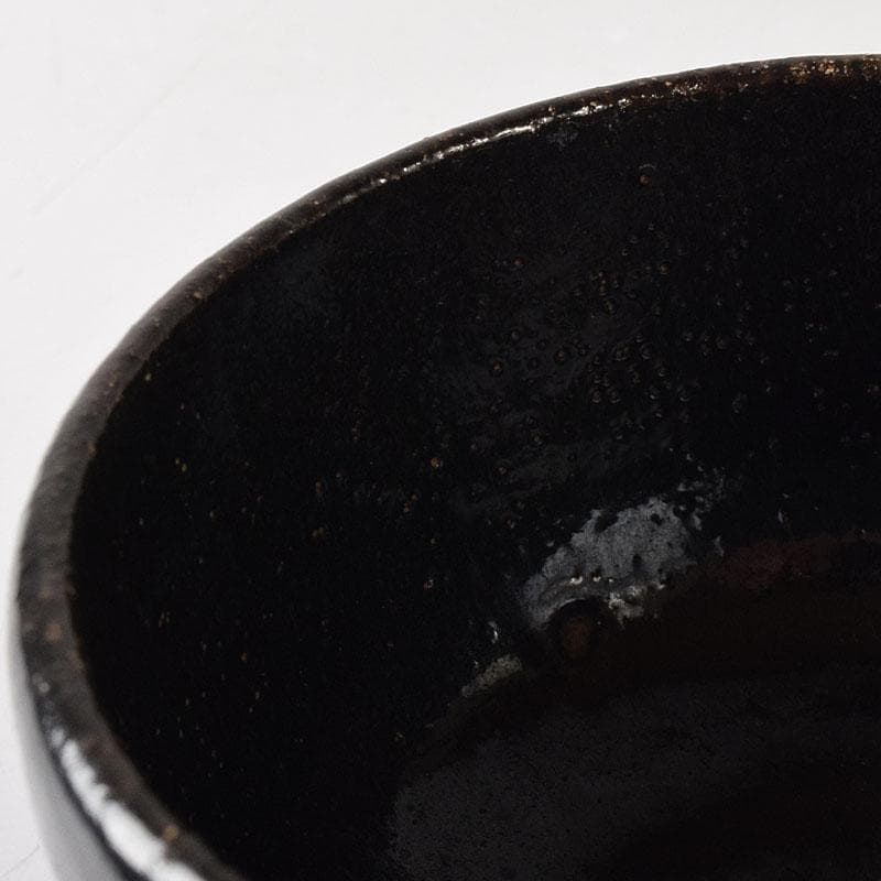 茶道具　黒楽茶碗　時代箱　V　R8499