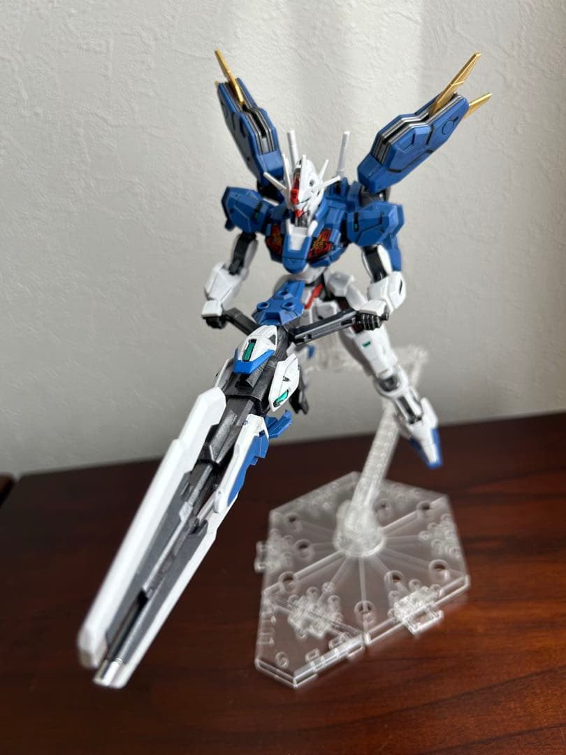 塗装済完成品 HG ガンダムキャリバーン & エアリアル改修型　姉妹ゲンカセット