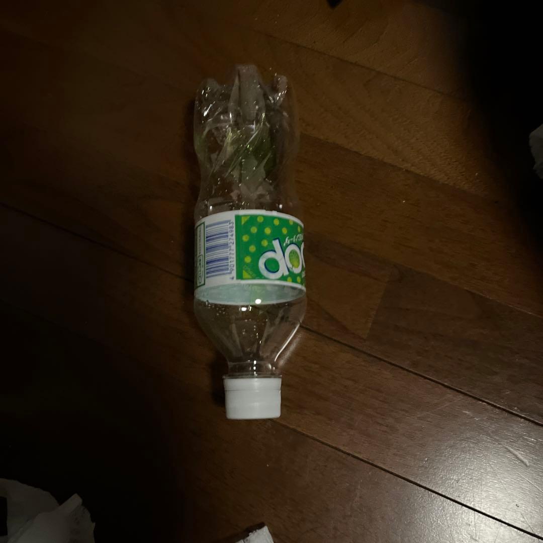飲んだあとのペットボトル