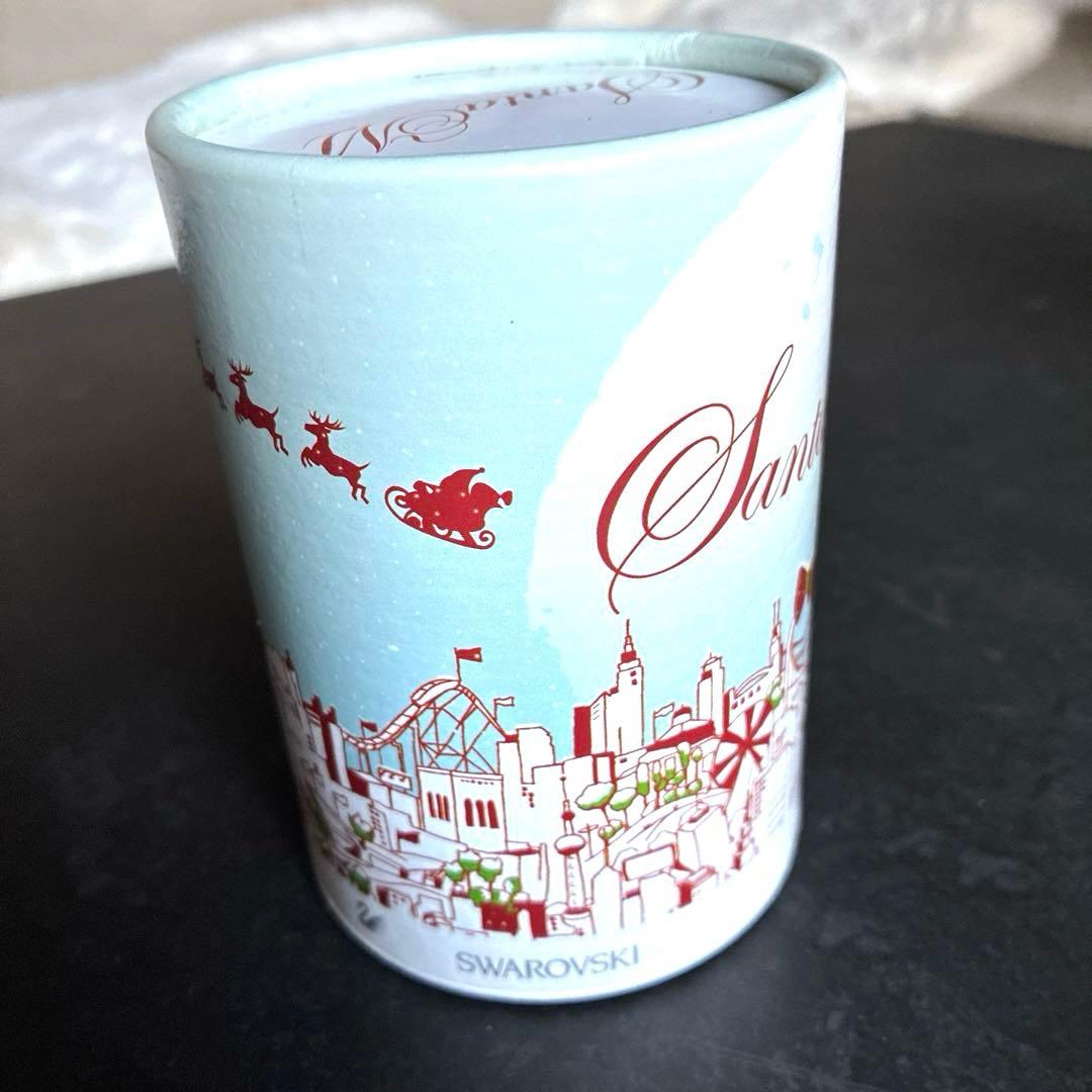 スワロフスキー　サンタウシ　置物