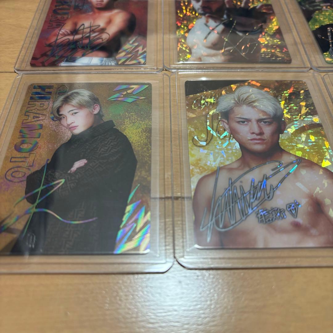 RIZIN ワールドコレクタブルフィギュア フルセット ウエハース サインカード