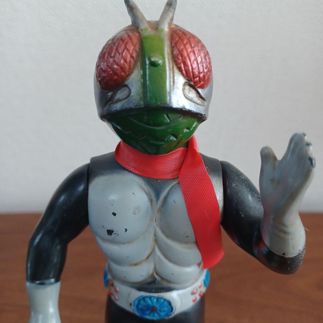 無版権　パチもの通称「盆踊りライダー」と呼ばれる希少ソフビフィギュア